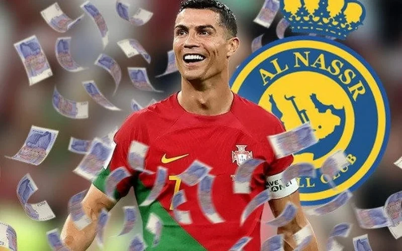 Top 1. Cristiano Ronaldo – at Al-Nassr received 213 million pounds